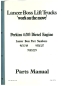 Preview: Lancer-Boss Ersatzteilliste Diesel-Motor Perkins 4*203 Diesel Motor
