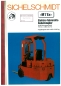 Preview: Sichelschmidt Bedienungsanleitung M7Ex Elektro-Fahrersitz-Gabelstapler