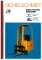Preview: Sichelschmidt Bedienungsanleitung d/M7 Elektro-Fahrersitz-Gabelstapler 50137000