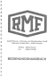 Preview: RMF Bedienungsanleitung Gabelstapler (5013-9701)