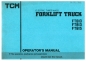Preview: TCM Betriebsanleitung FTBI0/3/5 electric three-wheel Forklift Truck