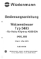 Preview: Wiedenmann Bedienungsanleitung Walzenstreuer5403_für HakoCitytrac4200DA