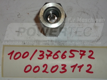 VENTIL (ÜBERDRUCK/STRÖMUNG)