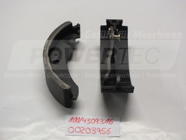 CLARK Bremsbackensatz SATZ komplette Achse