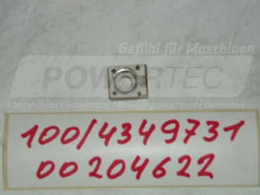 Preview: Clark SCHRAUBSICHERUNG L:20mm  B:23,4mm  H:11,7mm      75A 58V