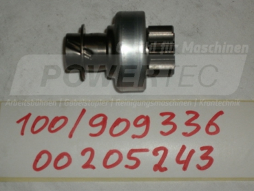 KUPPLUNG RITZEL AANLASSER