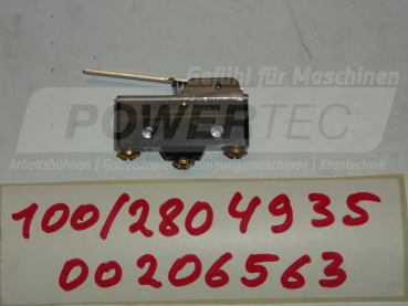 Clark SCHALTER ASSY Strom (125/250VAC) (A): 15