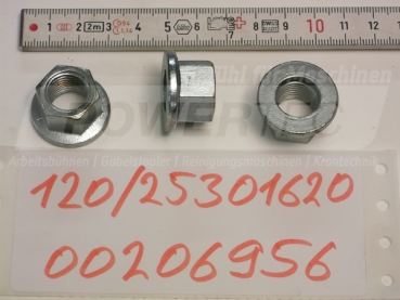 Flachbundmutter M14X1,5