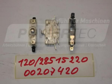 JUNGHEINRICH Schalter Strom (125/250VAC) (A): 16