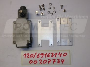 JUNGHEINRICH  Endschalter Strom (A): 8  Stopfbüchse M20 x 1,5