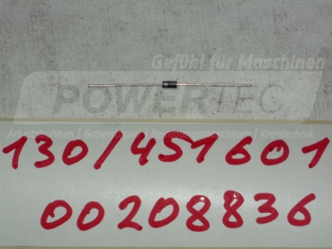 SICHELSCHMIDT Diode 2,5x1x62