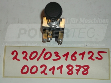 Hyster Schalter Gesamtlänge des Zugschalters 88mm