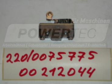 Hyster Microschalter Strom (125/250VAC) (A): 15