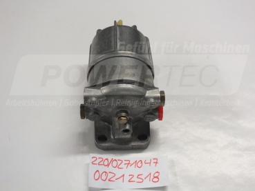 Filter mit Patrone 90x160