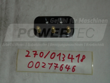 Wagner Klemmbrett 3-polig L: 83 B:43,5