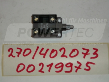 Wagner Endschalter Strom (A): 6