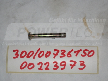 Splintbolzen DIN 1434-8h11x60x55-St A2G