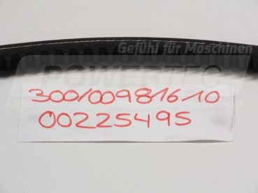 Hako Schmalkeilr. DIN 7753-12,5x1100 LA