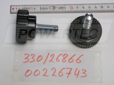 Schraube Rändel StillR20/16;