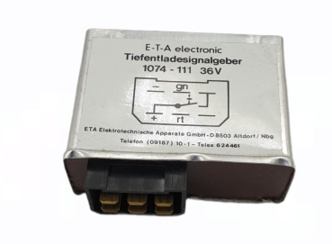 Tiefentladesignalgeber TSG