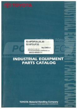 Preview: Toyota Ersatzteilkatalog 52-8FDF/FDJF 52-8FDF20,25,30 und 52-8FDJF35