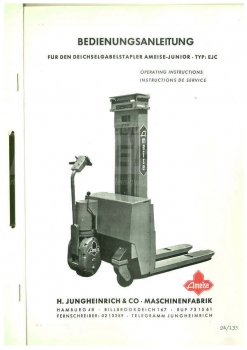 Preview: Jungheinrich Betriebsanleitung EJC 85013-7054)