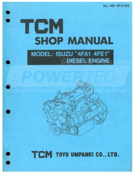Preview: TCM Bedienungsanl. ISUZU4FA1/4FE1"" Diesel Motor (5013 7070)