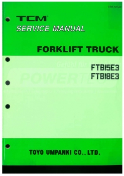 Preview: TMC Bedienungsanleitung FTBI5E3/FTBI8E3 Forklift Truck