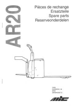 MIC Ersatzteilliste AR 20