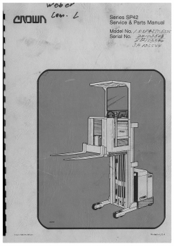 Crown Service & Ersatzteilliste SP42