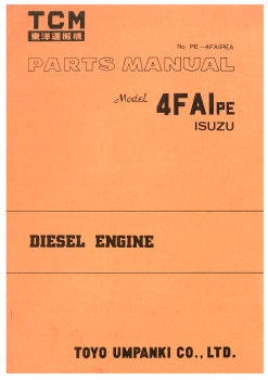 TCM Ersatzteilliste 4FAI PE Diesel Motor