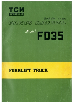 TCM Ersatzteilliste FD35 Forklift Truck