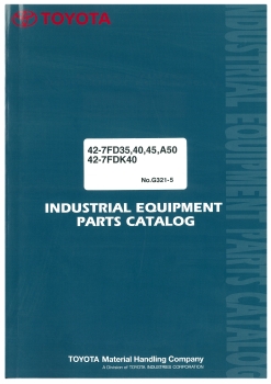 Toyota Ersatzteilkatalog 42-7FD/FDK 42-7FD35,40,45,A50/42-7FDK40