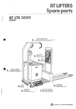 BT Ersatzteilliste LTS 2000 95998-