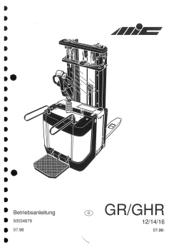 MIC Betriebsanleitung GR/GHR 50034679