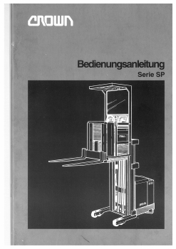 Crown Betriebsanleitung Serie SP