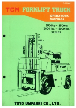 TCM Bedienungsanleitung Truck 2500-3500kg SERIES