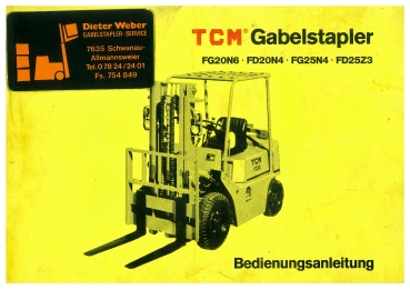 TCM Bedienungsanleitung FG200N6/FD20N4 FG25N4/FD25Z3 (5013-9625)