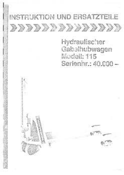 Vestergaard Bedienungsanleitung Typ115 (5013-6958)
