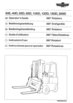 Cascade Bedienungsanleitung 360° 30E/40D/55D/65D/100D/120D/150D/200D
