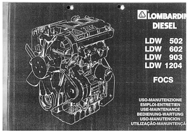 Lombardini Bedienungsanleitung LDW502 LDW602/903/1204 FOCS