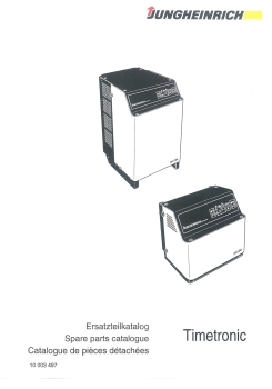 Ersatzteilkatalog Timetronic