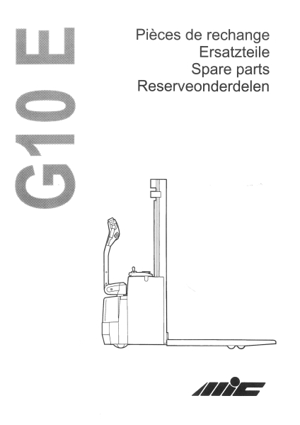 MIC Ersatzeilkatalog G10 E