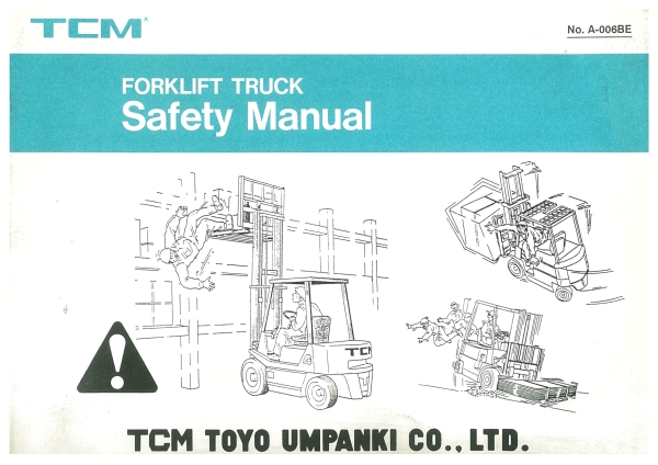 TCM Sicherheitsanleitung forklift truck