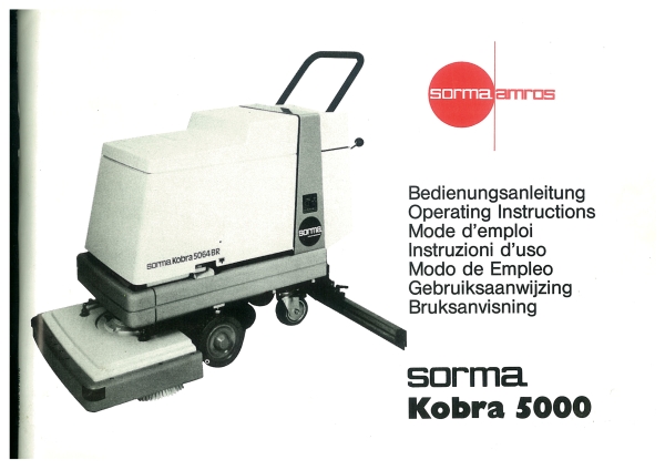 Sorma Bedienungsanleitung Kobra 5000 5064BR