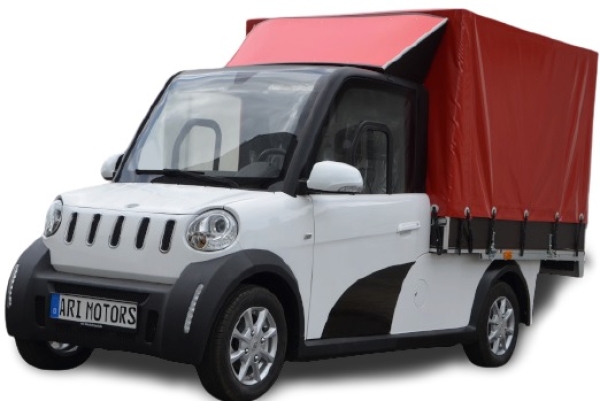 ARI 458 Pritsche mit Planenaufbau Straßenausführung